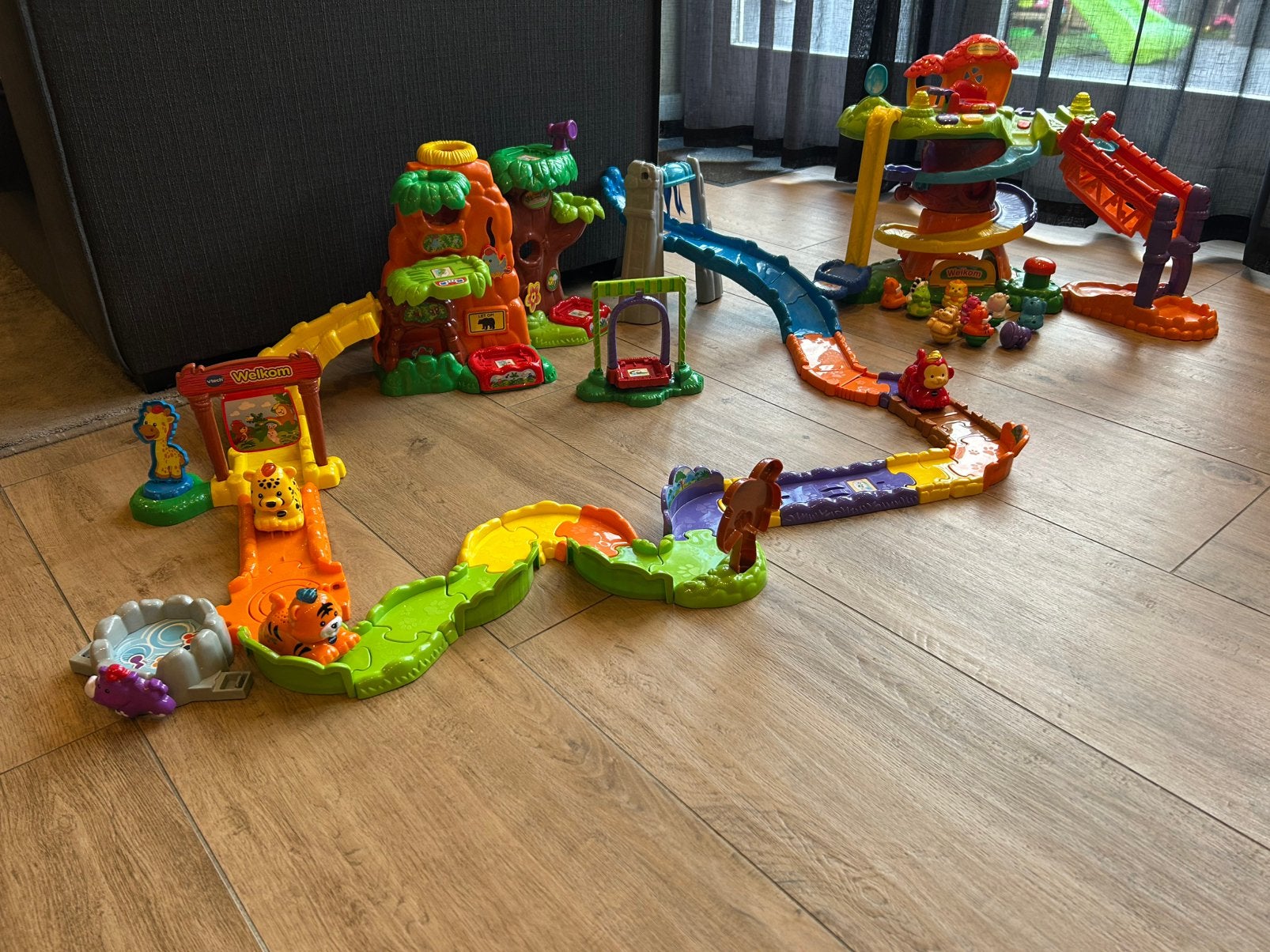 VTech Zoef Zoef Dieren & ZoomiZooz Speelset, Ophalen, Gebruikt