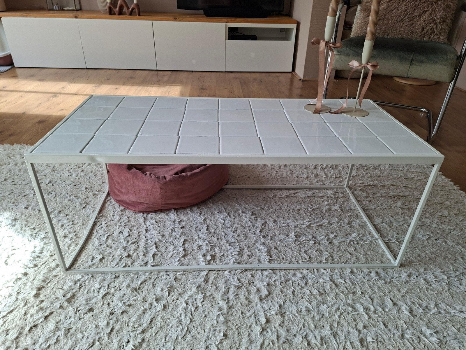 Zuiver salontafel 'Glazed', Ophalen, Gebruikt, 50 tot 100 cm, Minder dan 50 cm