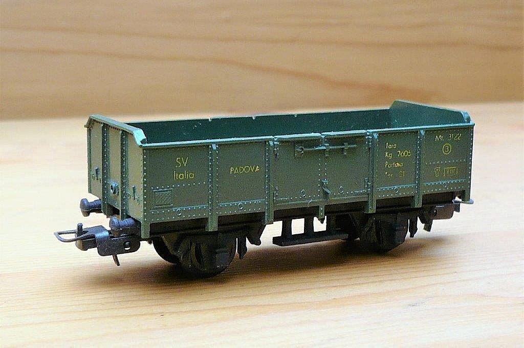 lima italy nr. 2008. Hoge bak kolen wagon sv italia. 1960., Gelijkstroom, Wagon, Ophalen of Verzenden, Zo goed als nieuw