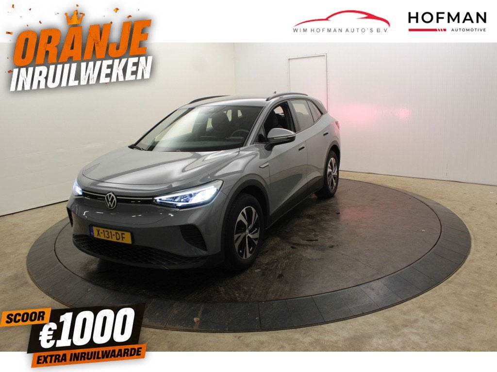 Volkswagen ID.4 52 kwh 150PK Camera Adep Cruise 93% SOH Sfee, Auto's, Volkswagen, Zwart, 33 min, Origineel Nederlands, Zilver of Grijs