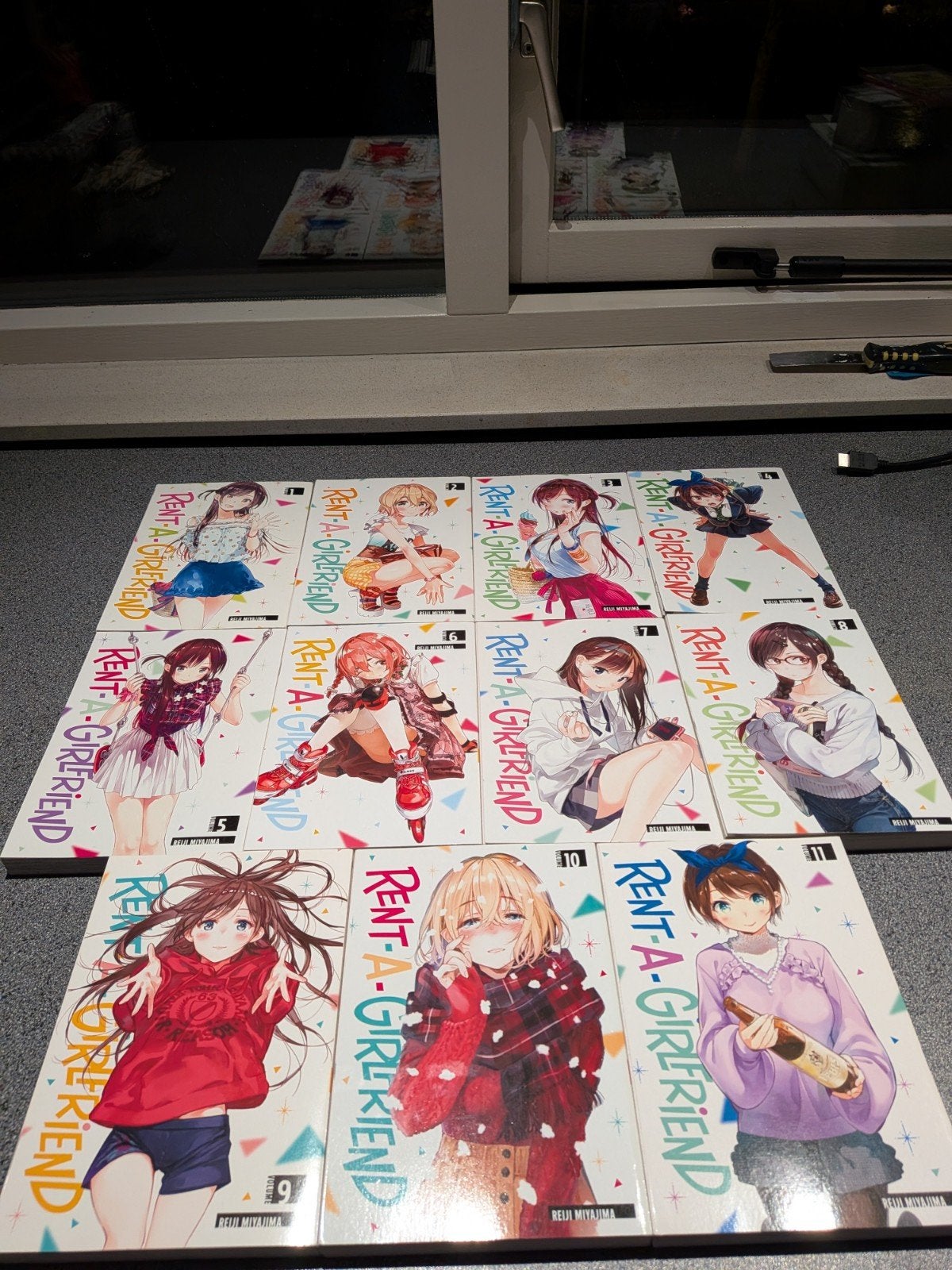 Manga rent a girlfriend deel 1t/m11, Meerdere comics, Ophalen of Verzenden, Zo goed als nieuw, Japan (Manga)