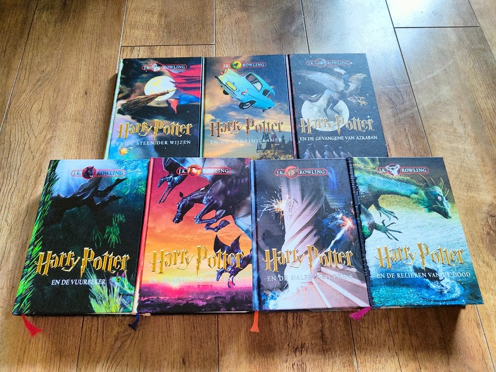 Harry Potter Hardcover Boeken Volledige Serie|Set 1 t/m 7, Boeken, Ophalen of Verzenden, Zo goed als nieuw
