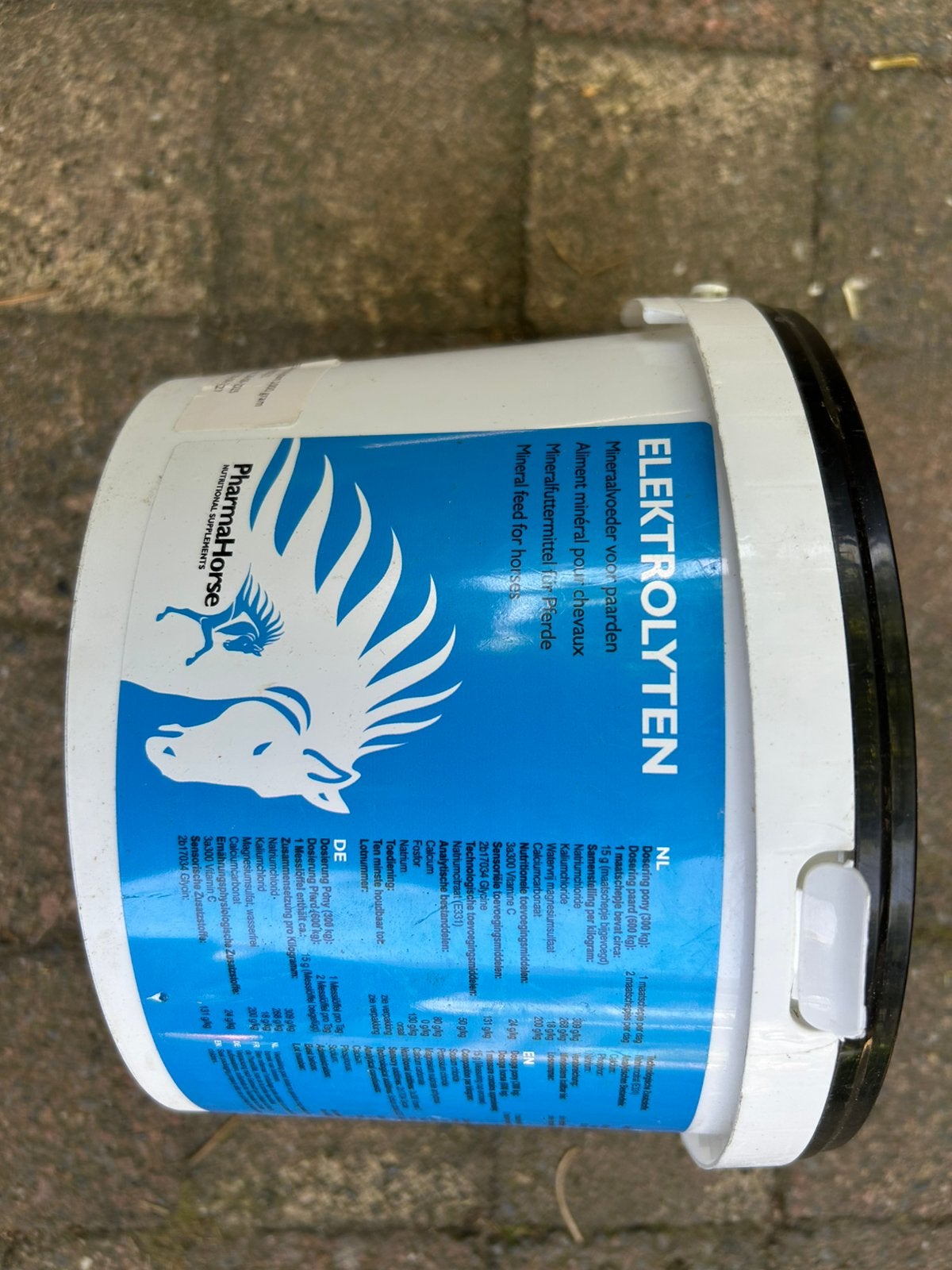 Pharmahorse Elektrolyten, Ophalen, Zo goed als nieuw, Wit