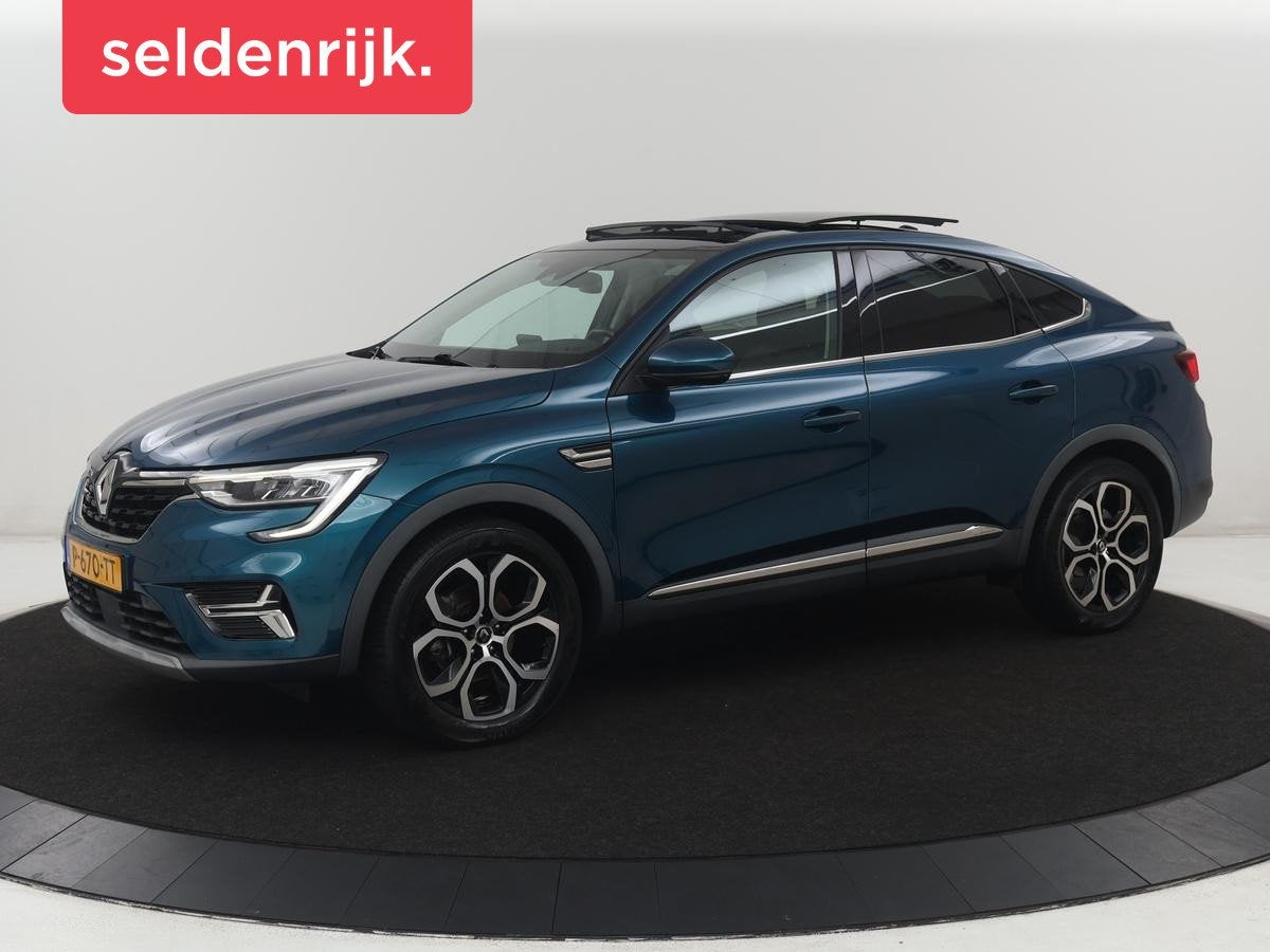 Renault Arkana 1.6 E-Tech Hybrid 145 Intens | Panoramadak |, Auto's, Renault, Arkana, Gebruikt, Euro 6, Blauw