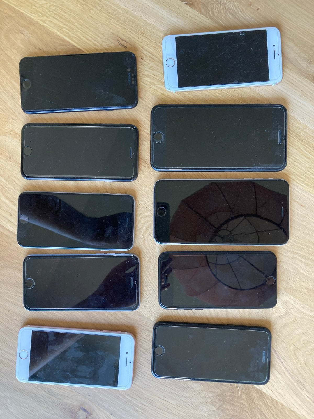 Partij iPhones voor onderdelen of reparatie, Telecommunicatie, Zwart, 32 GB, Ophalen of Verzenden, Zonder simlock