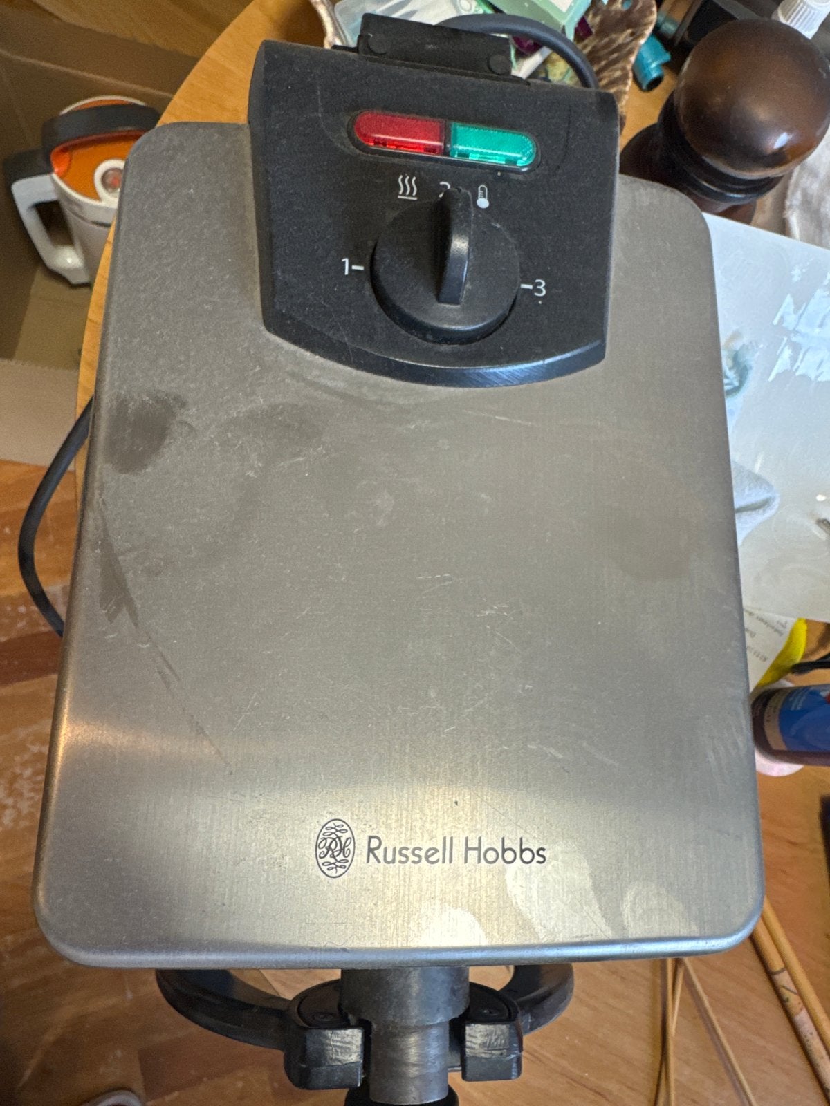 Russell Hobbs wafelijzer, Ophalen of Verzenden, Gebruikt