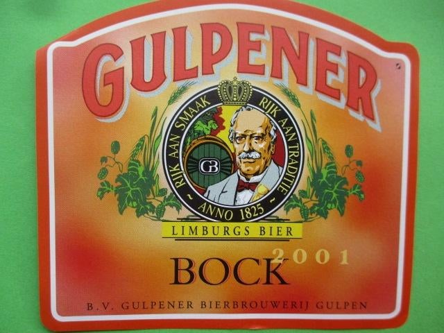 bieretiket Nederland 24-3 (1i) gulpener, Ophalen of Verzenden, Nieuw, Overige typen, Overige merken