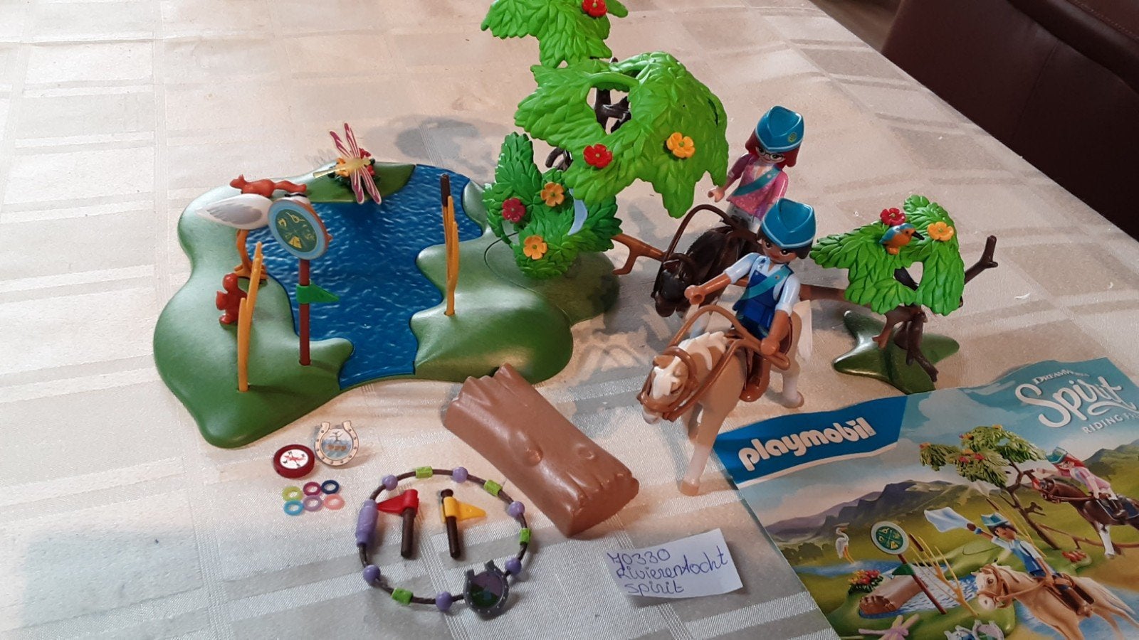 70330 rivierentocht met Spirit en Lucky, Kinderen en Baby's, Speelgoed | Playmobil, Complete set, Overige typen, Ophalen of Verzenden