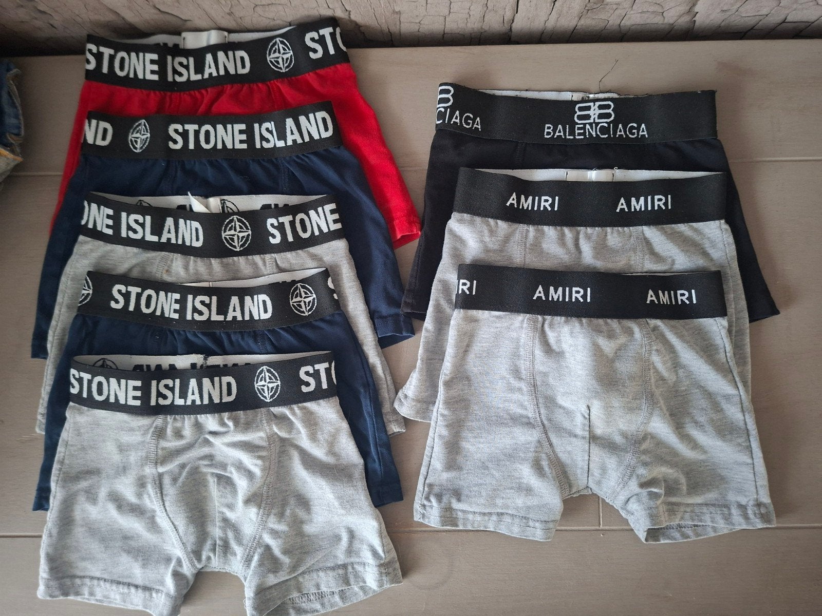 kinder jonhens boxershorts - Stone Island, Balenciaga, Amiri, Ophalen of Verzenden