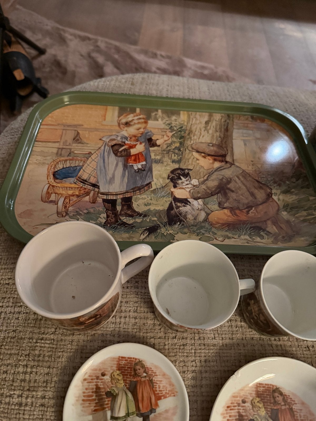 Ot en Sien Collectie: Dienblad, Mokken en Schotels, Ophalen of Verzenden
