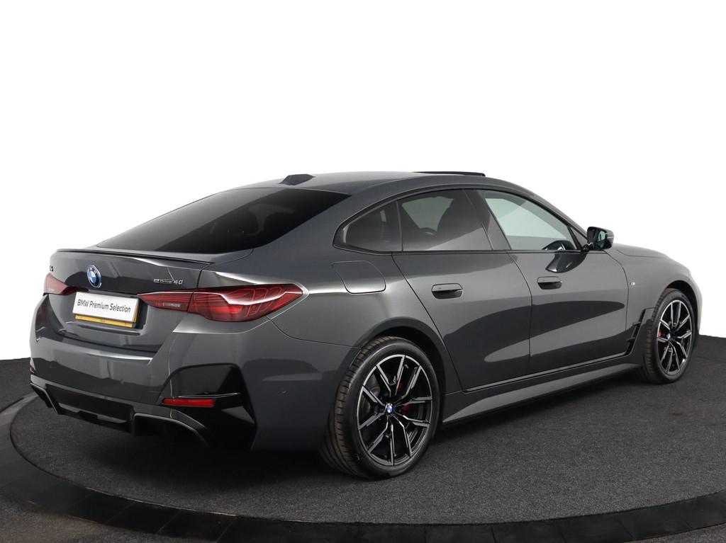 BMW i4 eDrive40 M Sport Edition 84 kWh LCI | M Sport Pro | E, Achterwielaandrijving, Zwart, Met garantie (alle), Automatische klimaatregeling