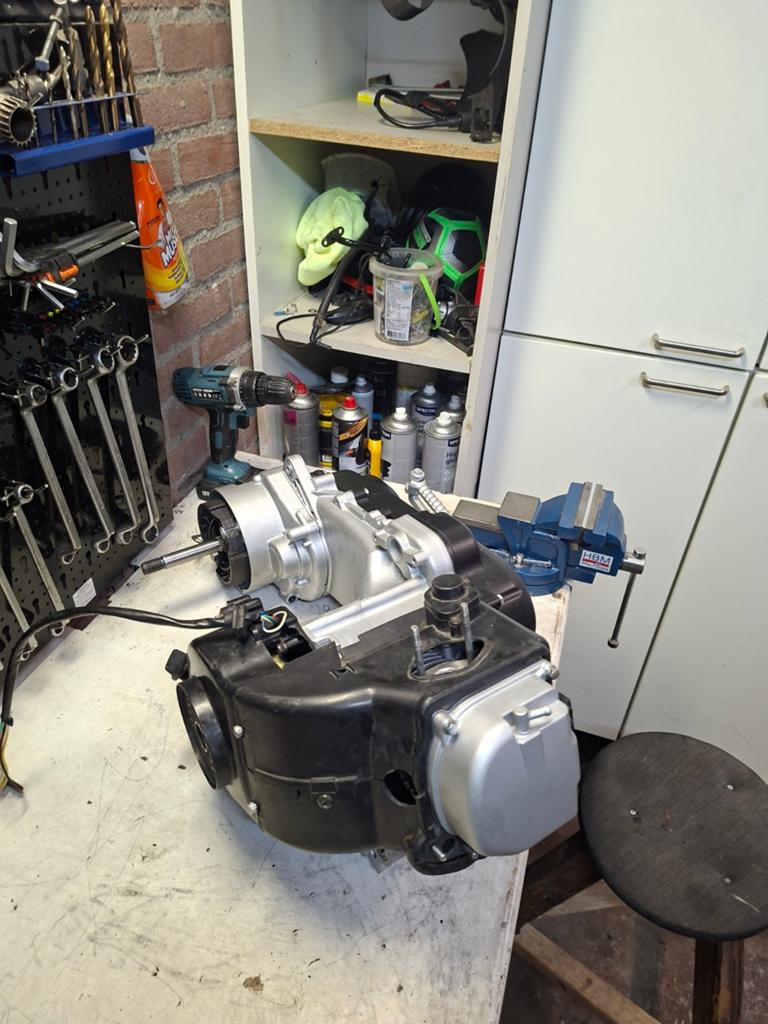 Gy6 motorblok gereviseerd 80cc, Ophalen of Verzenden, Blok