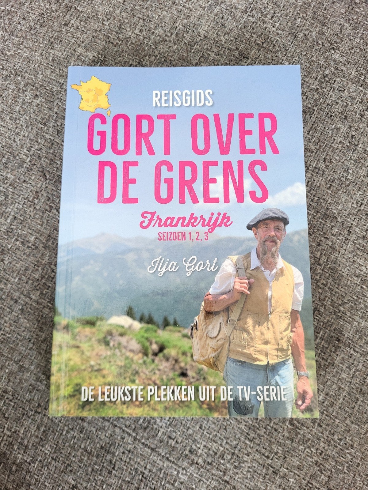 Ilja Gort - Reisgids Gort over de grens - Frankrijk, Boeken, Europa, Ophalen of Verzenden, Zo goed als nieuw, Reisgids of -boek