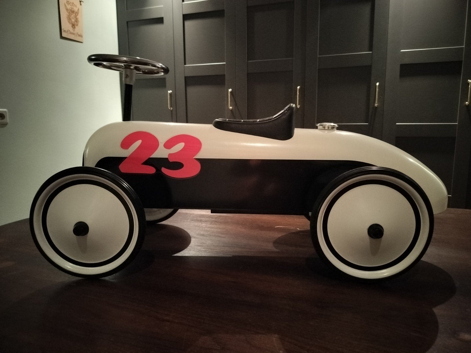Retro Roller Loopauto Raceauto Nr. 23, Ophalen, Zo goed als nieuw
