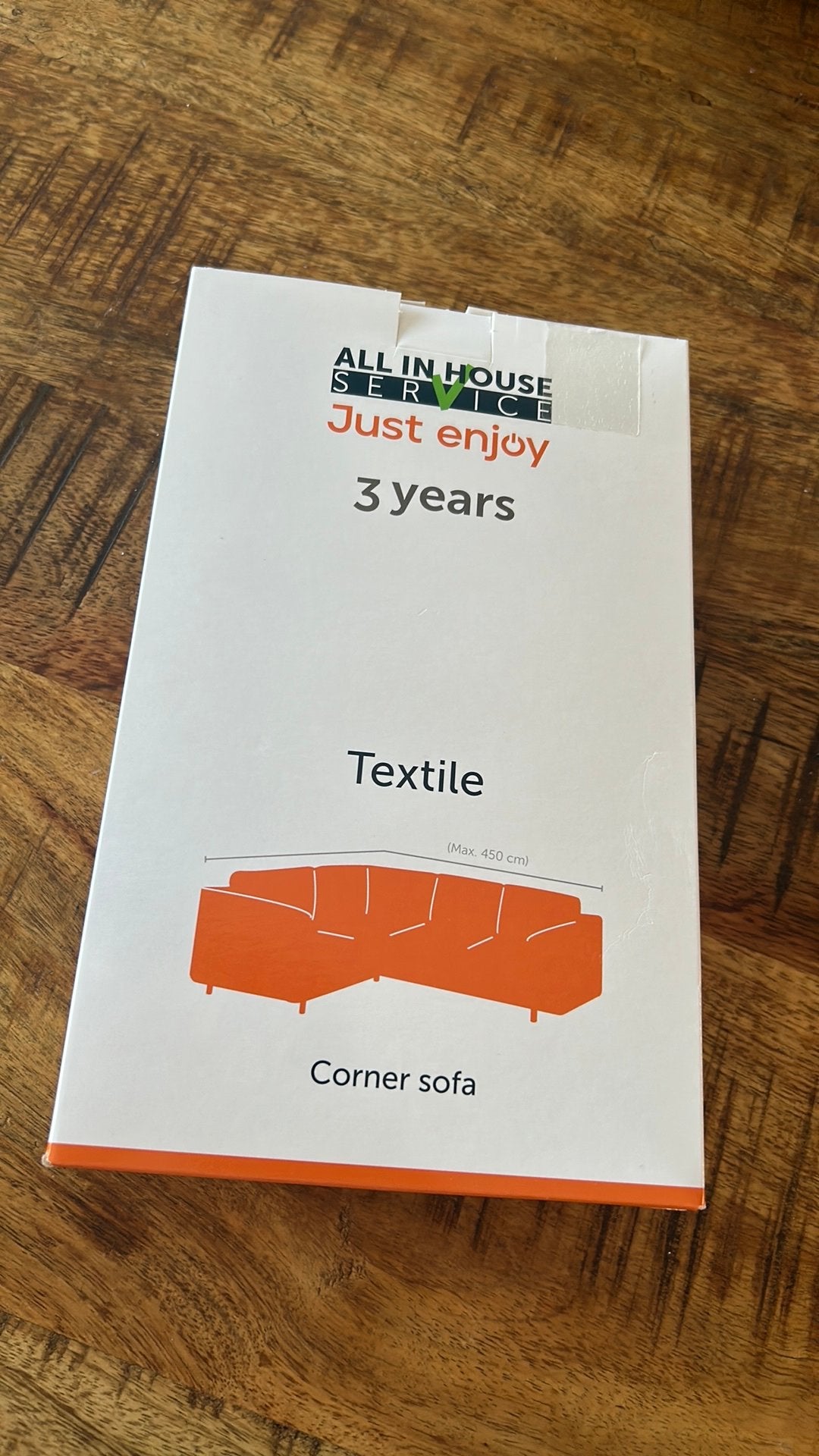 Nieuw All in House onderhoudspakket voor textielen hoekbank, Ophalen of Verzenden