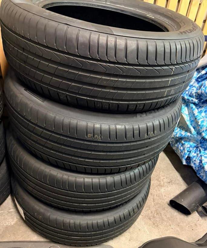 4 Zomerbanden pirelli scorpion 235 55 r18, Ophalen, Zo goed als nieuw