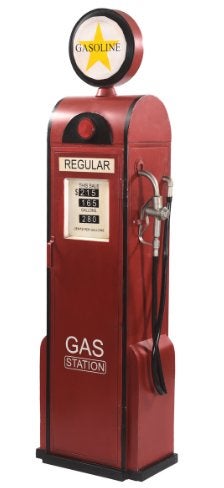 Metalen Gas station / Benzinepomp opbergkast, Ophalen of Verzenden, Nieuw, Vintage