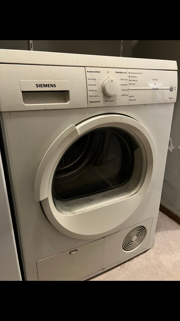 Siemens condensdroger - Gebruikt, Ophalen, 6 tot 8 kg, Gebruikt, Voorlader