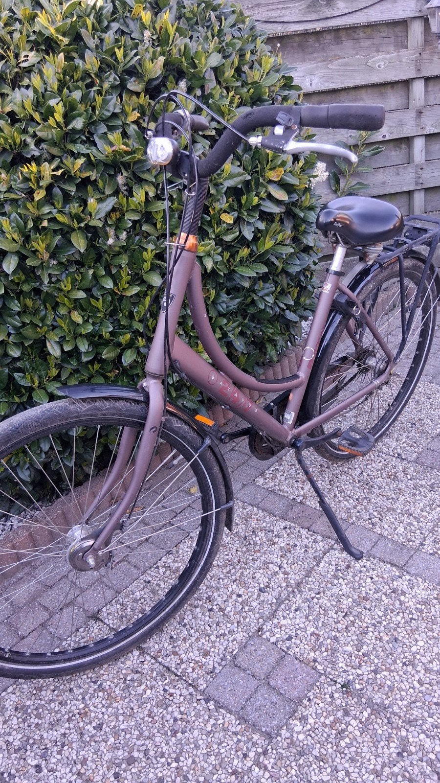 Batavus damesfiets 3 speed, framemaat 50 cm, Ophalen, Gebruikt, Velgrem, Batavus