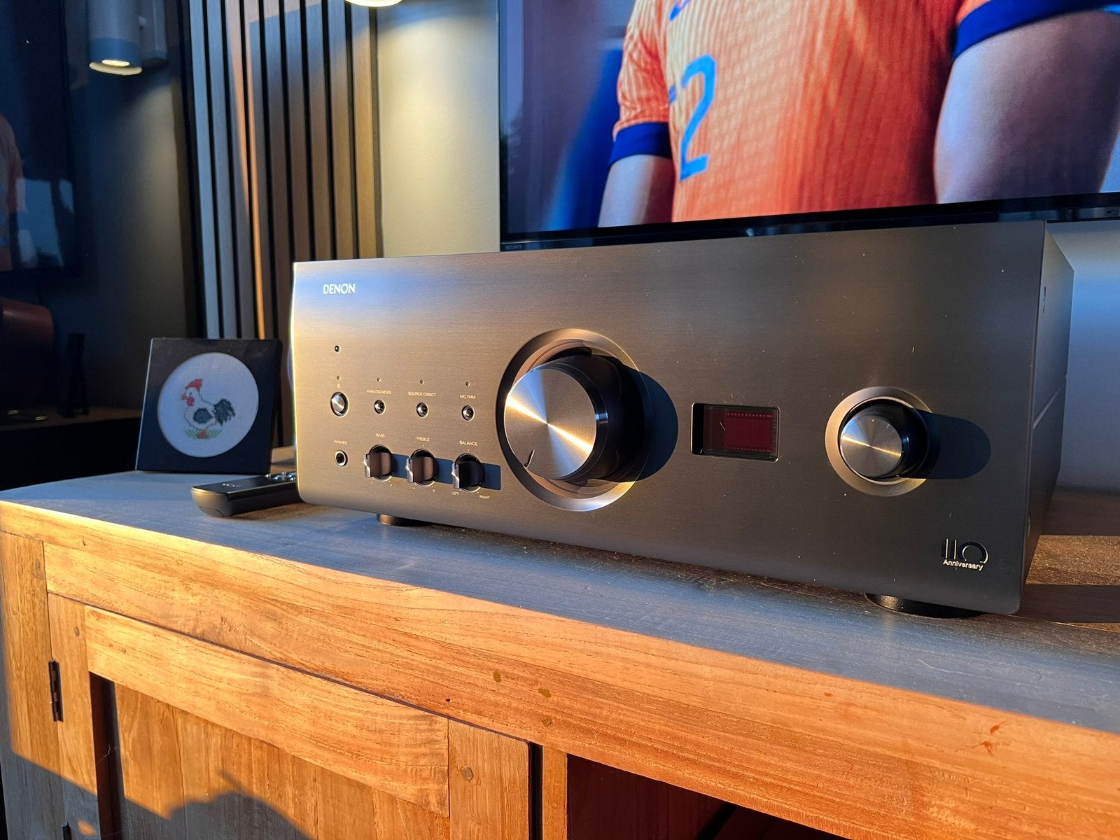 Denon PMA-A110 Anniversary versterker, Audio, Tv en Foto, Ophalen of Verzenden, Zo goed als nieuw, Denon