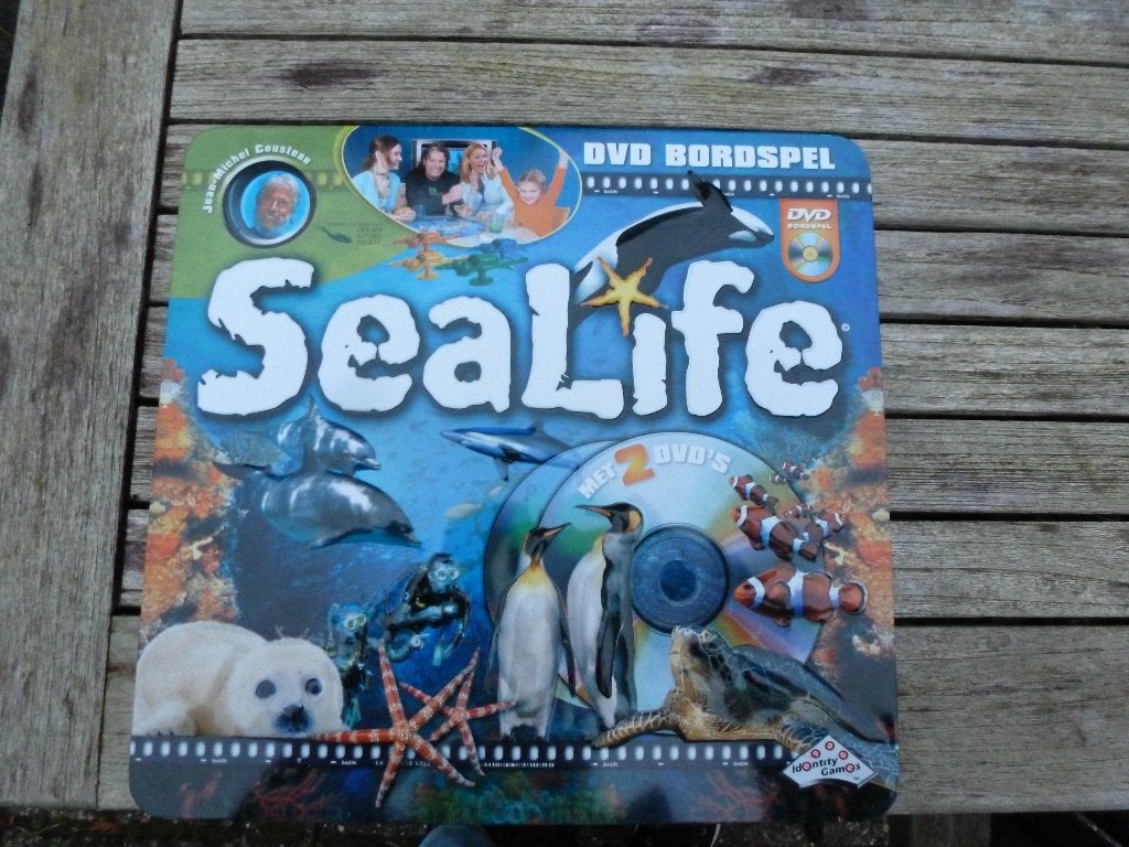 SeaLife DVD Bordspel - Ontdek de onderwaterwereld, Een of twee spelers, Ophalen of Verzenden, Zo goed als nieuw, Identity Games