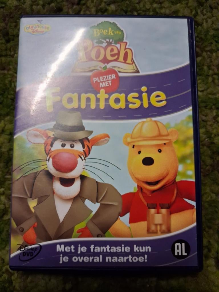 Winnie de Poeh - Plezier met Fantasie DVD (DVD, Tweedehands), Cd's en Dvd's, Dvd's | Kinderen en Jeugd, Avontuur, Gebruikt, Alle leeftijden