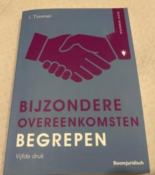 Bijzondere overeenkomsten begrepen 9789462906297, Boeken, Ophalen of Verzenden, Alpha, Zo goed als nieuw, HBO