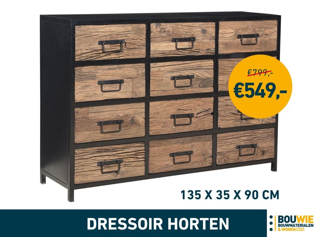 Dressoirs / Tv-meubels / Kasten | GOEDKOPE MEUBELS | OP=OP, Huis en Inrichting, Industrieel, robuust, Verzenden, 150 tot 200 cm