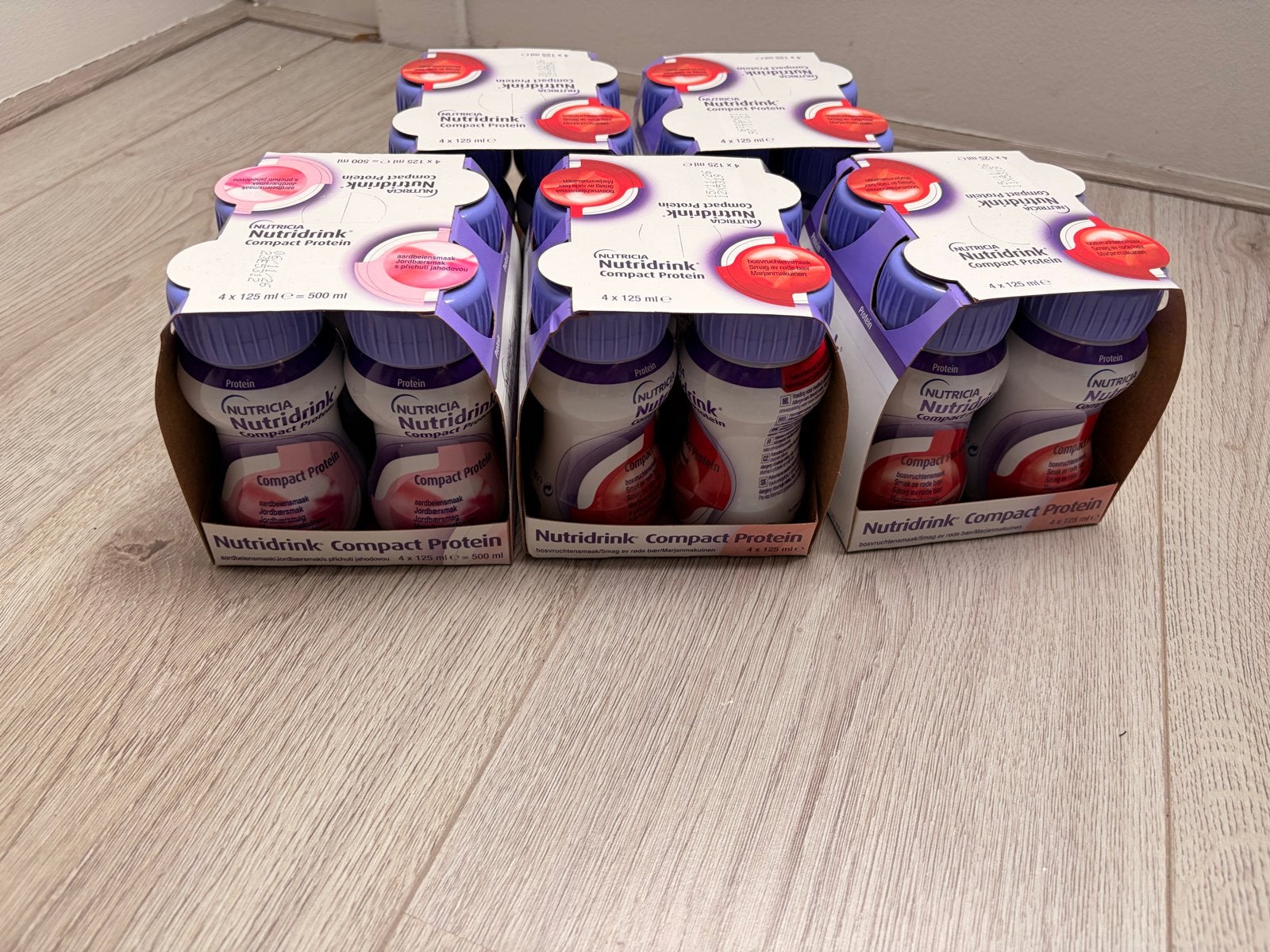 Nutricia nutridrink dieetvoeding 5x4 stuks, Diversen, Levensmiddelen, Ophalen of Verzenden