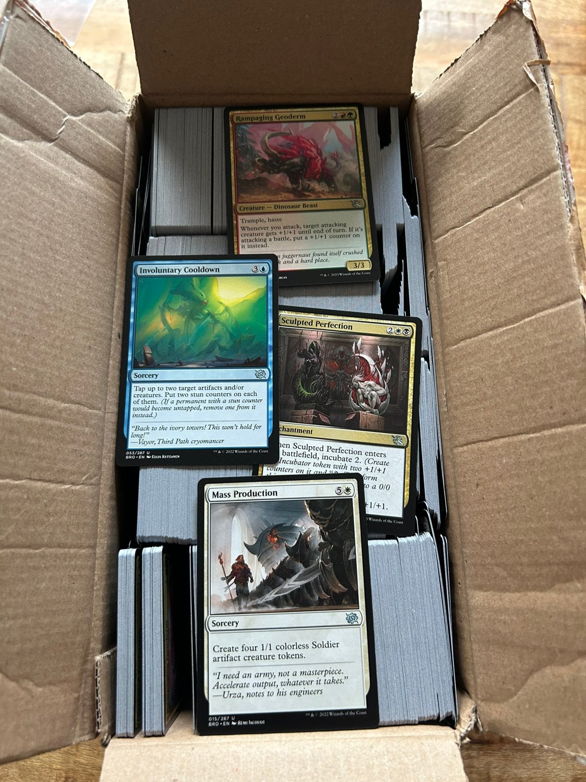 Magic The Gathering bulk, Ophalen of Verzenden, Zo goed als nieuw, Meerdere kaarten, Foil