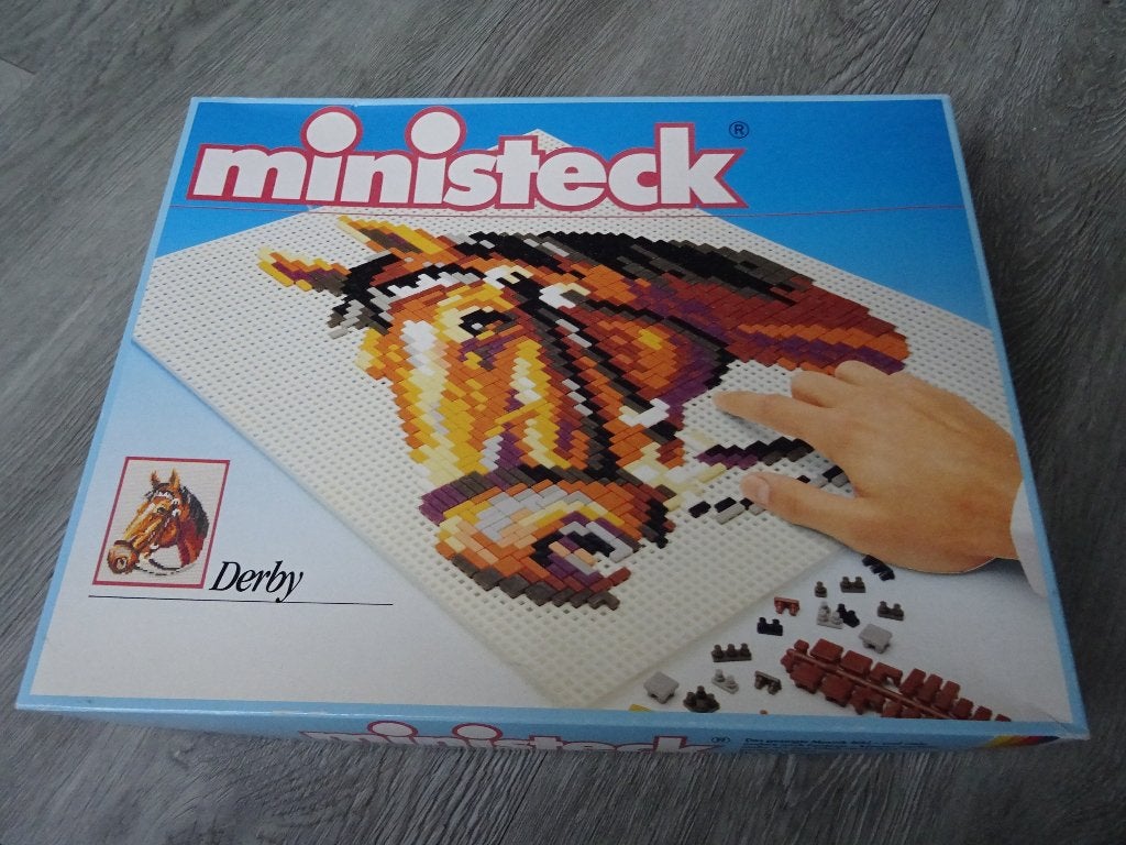 Ministeck paardenhoofd, Ophalen of Verzenden, Gebruikt, Box-set