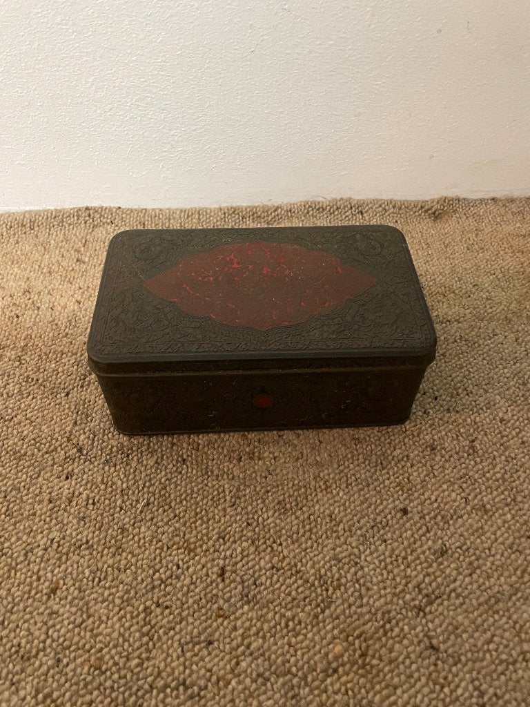 vintage tabaks blik, Verzamelen, Blikken, Ophalen of Verzenden, Gebruikt, Overige