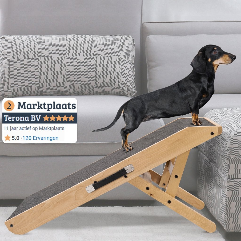 Hondenloopplank voor bank- Vouwbaar - 70% KORTING! OPRUIMING, Dieren en Toebehoren, Marktplaats@terona.com, Meerhof 28, Leiden