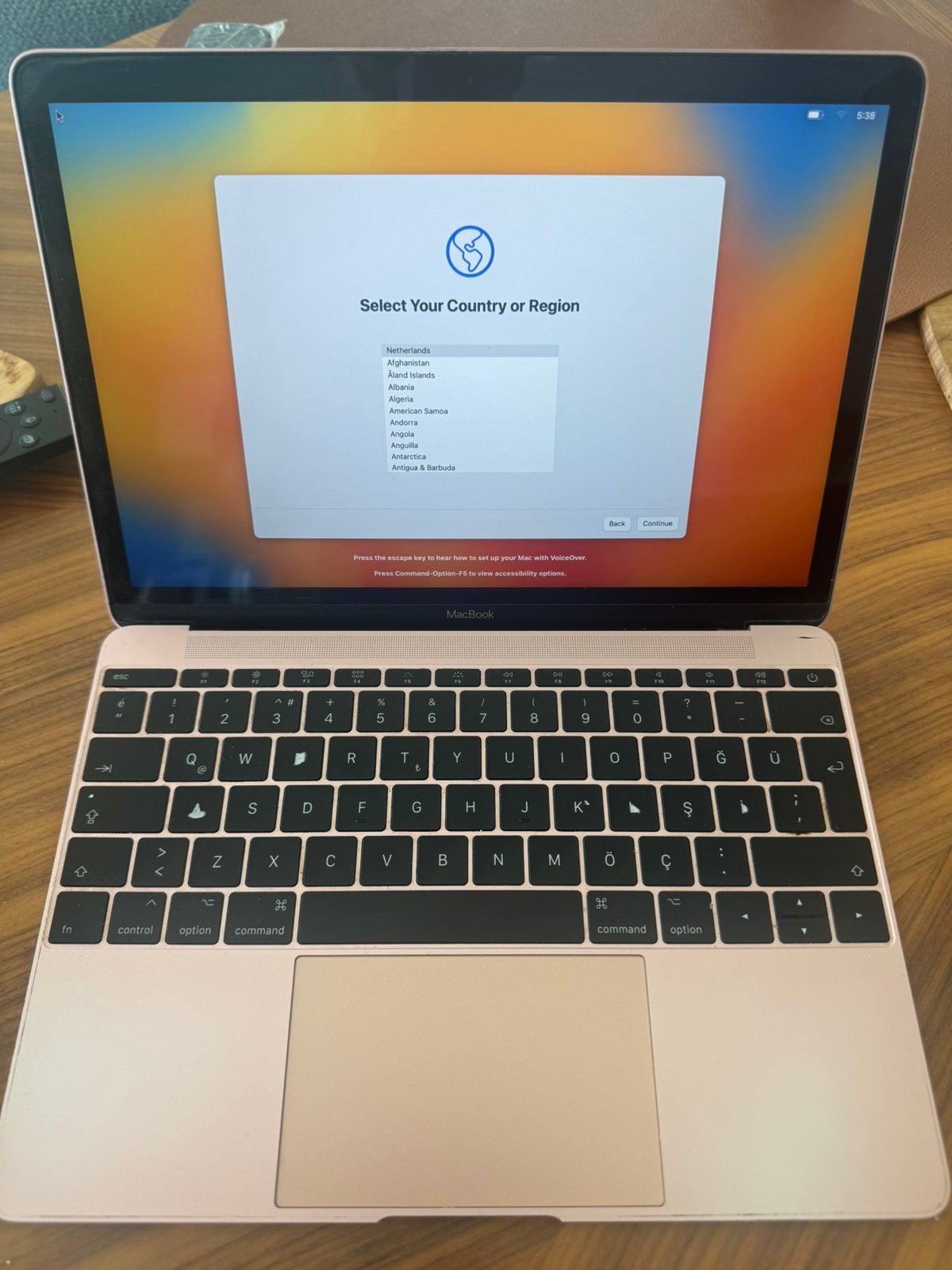 Apple MacBook 12” Retina 2017 – Rose Gold – 8GB RAM, Computers en Software, Ophalen, Gebruikt, Qwerty, 8 GB