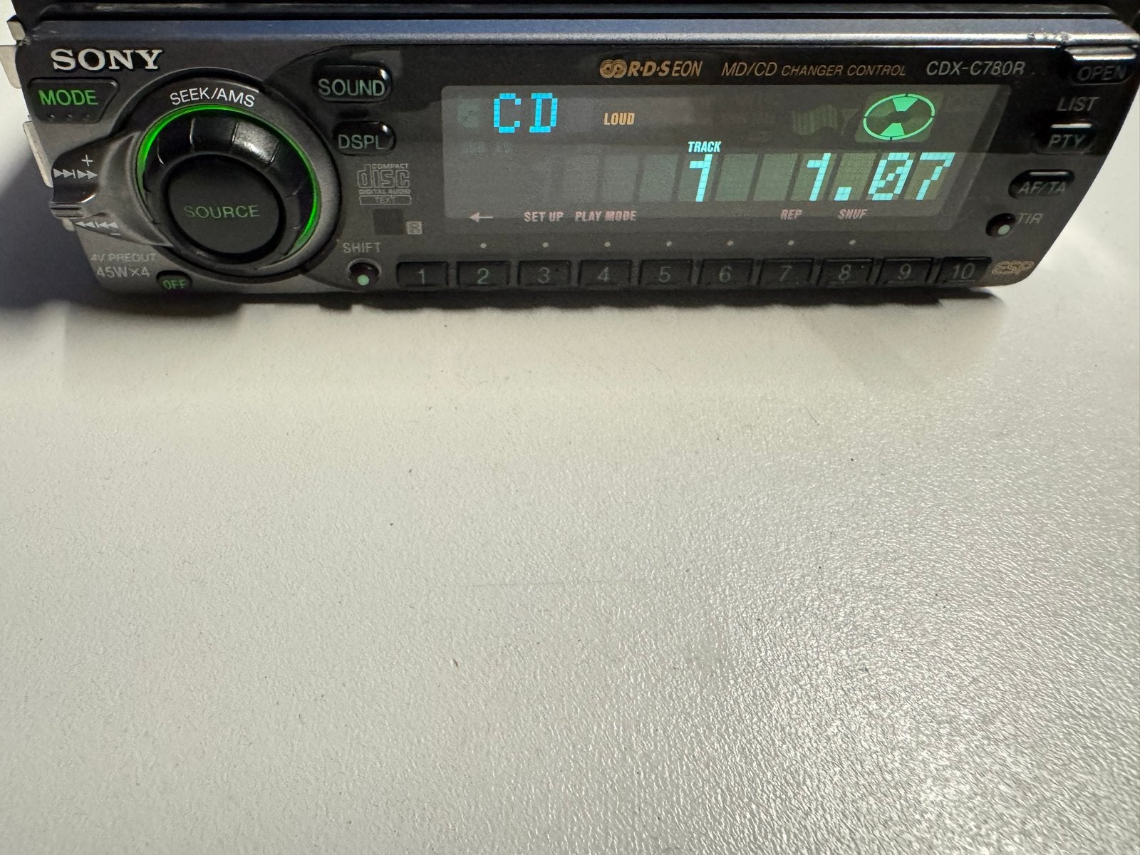 Sony CDX-C780R  Autoradio met CD-wisselaar, Ophalen of Verzenden, Gebruikt