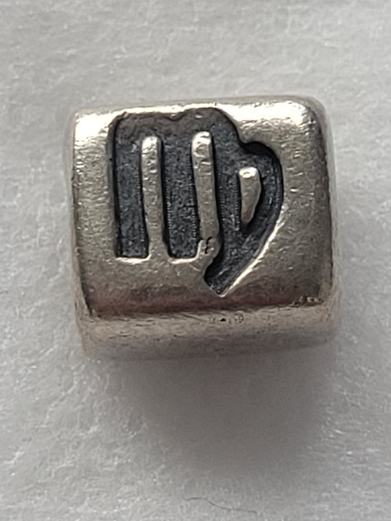 Pandora zilveren bedel sterrenbeeld Maagd, Sieraden, Tassen en Uiterlijk, Bedels, Pandora, Ophalen of Verzenden, Zo goed als nieuw