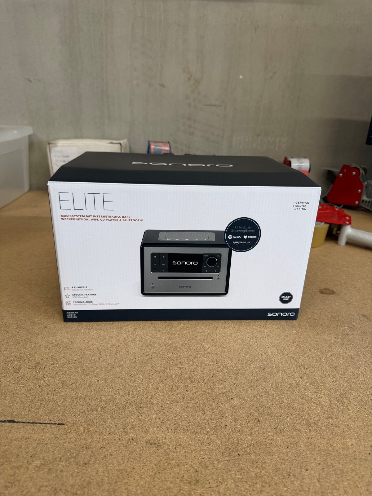 Sonoro Elite Radio - Zwart (Retour gekomen), ., Nieuw, Ophalen of Verzenden, Sonoro