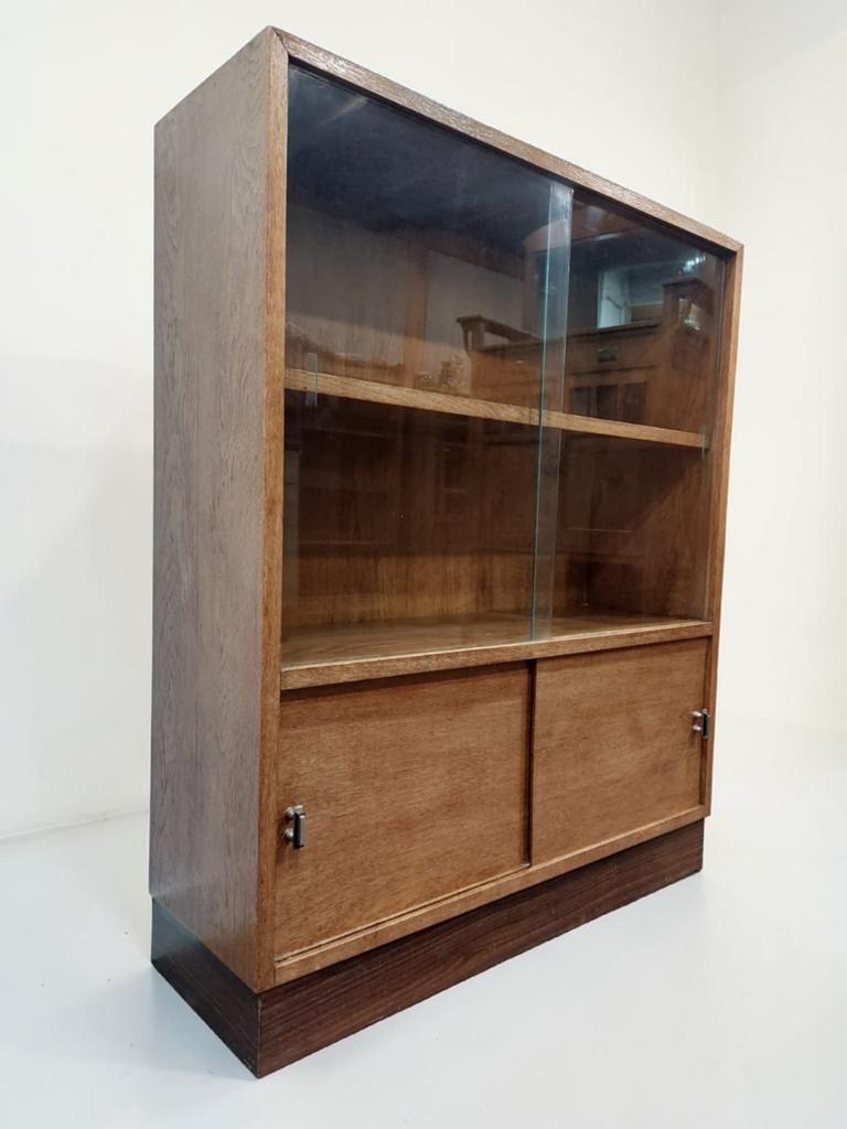 Art deco kastje Vitrinekastje boekenkastje., Antiek en Kunst, Antiek | Meubels | Kasten, Ophalen
