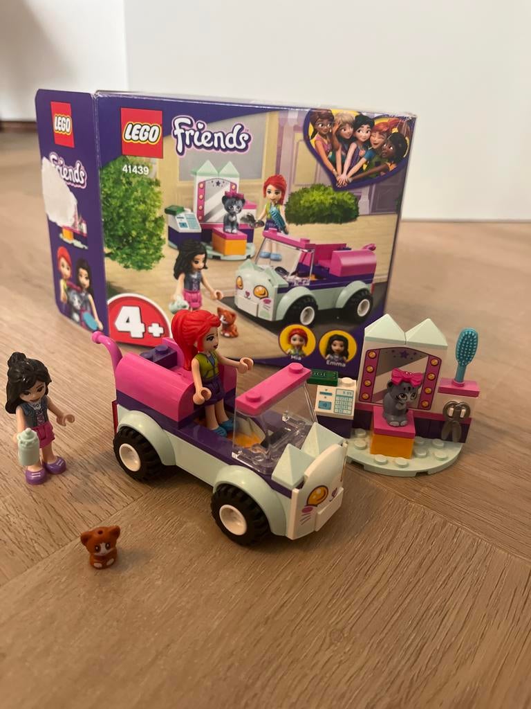 Lego Friends 41439 Kattenverzorgingsauto, Ophalen of Verzenden, Zo goed als nieuw, Complete set, Lego