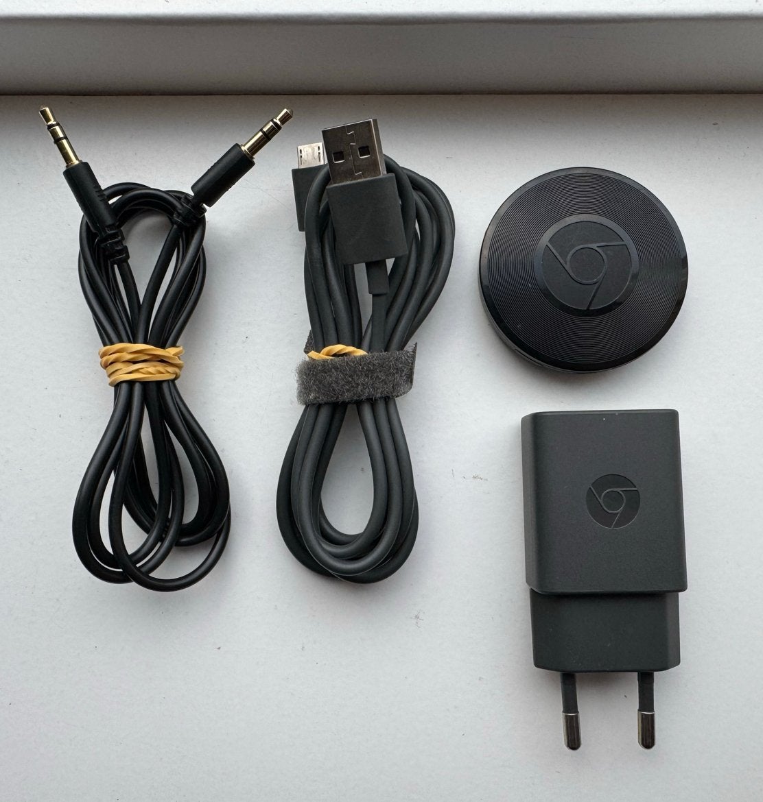 Google Chromecast Audio, Audio, Tv en Foto, Mediaspelers, Ophalen of Verzenden, Zo goed als nieuw, Optische audio, Zonder harde schijf