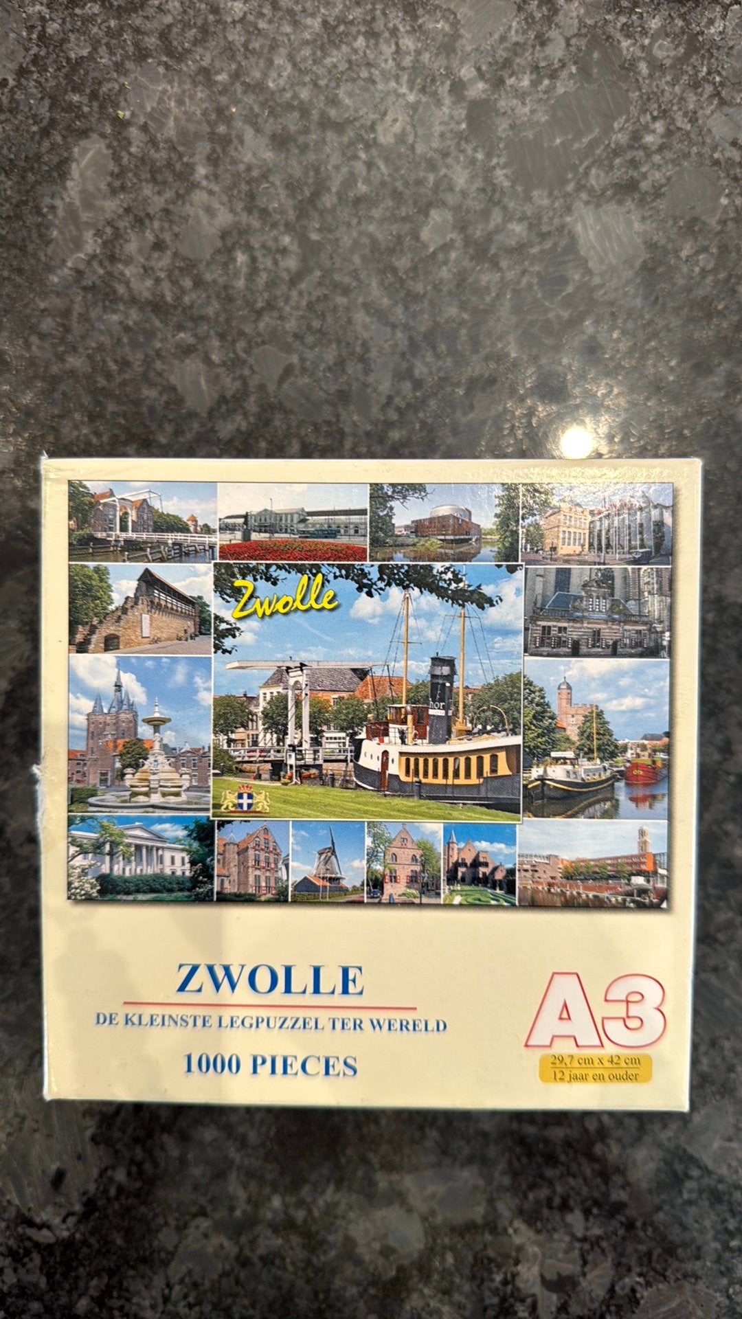 Puzzel A3, Ophalen, 500 t/m 1500 stukjes, Zo goed als nieuw
