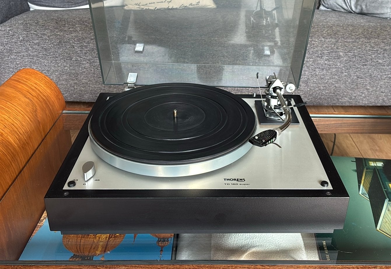 Thorens TD160 super / SME 3009, Ophalen of Verzenden, Zo goed als nieuw, Thorens