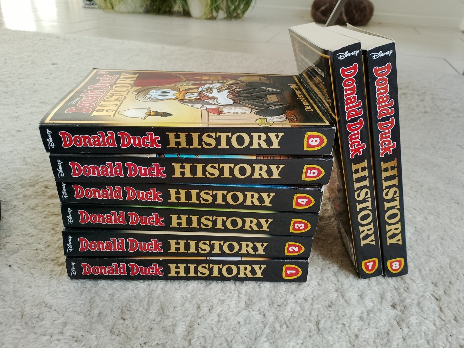 Donald Duck History pockets - complete set, Complete serie of reeks, Ophalen of Verzenden, Gelezen, Europa