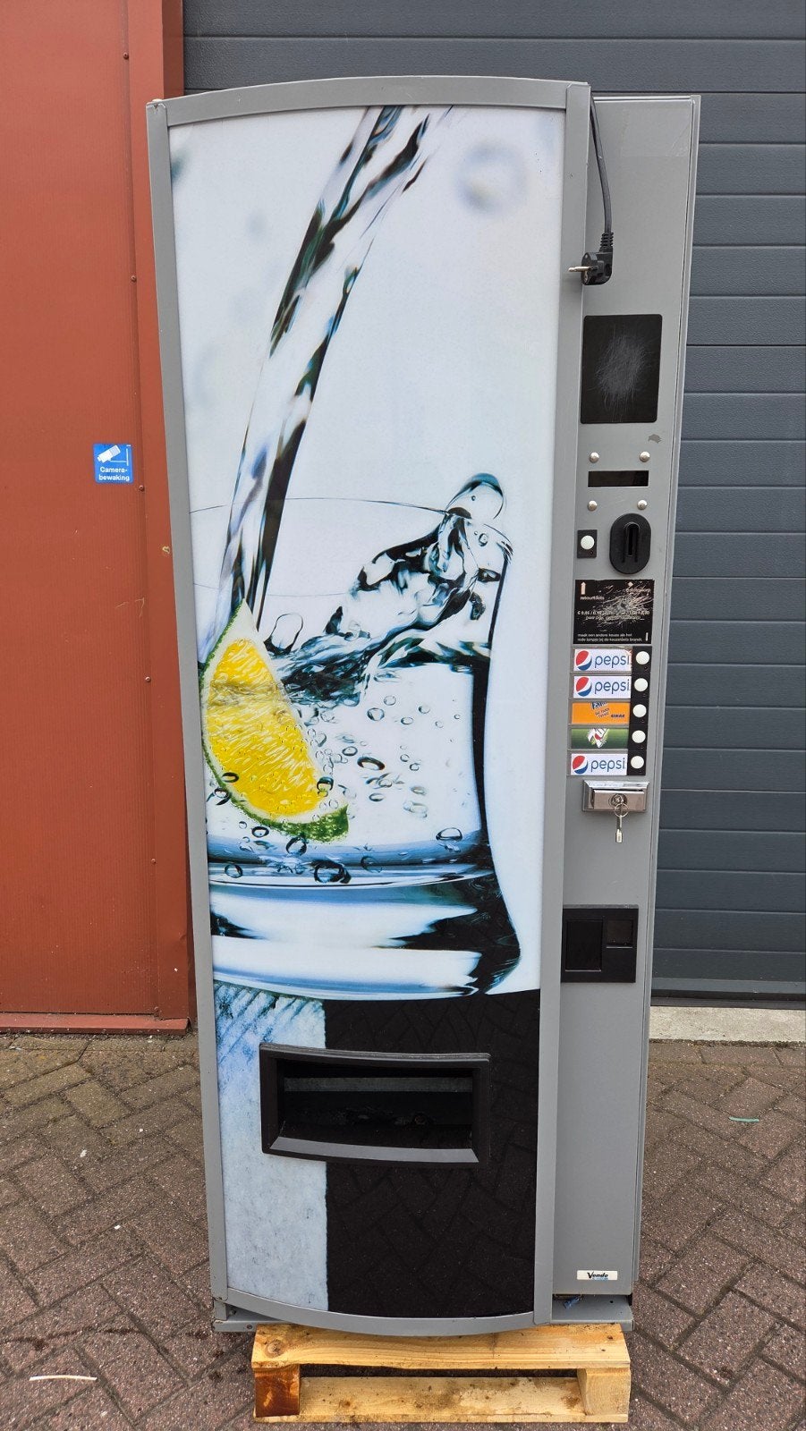 Blikjes automaat Vendo v189, Verzamelen, Automaten | Overige, Ophalen, Gebruikt