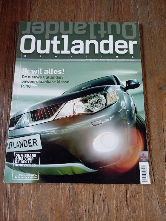 Mitsubishi Outlander Magazine Lente 2007 52 pag., Verzenden, Zo goed als nieuw, Mitsubishi