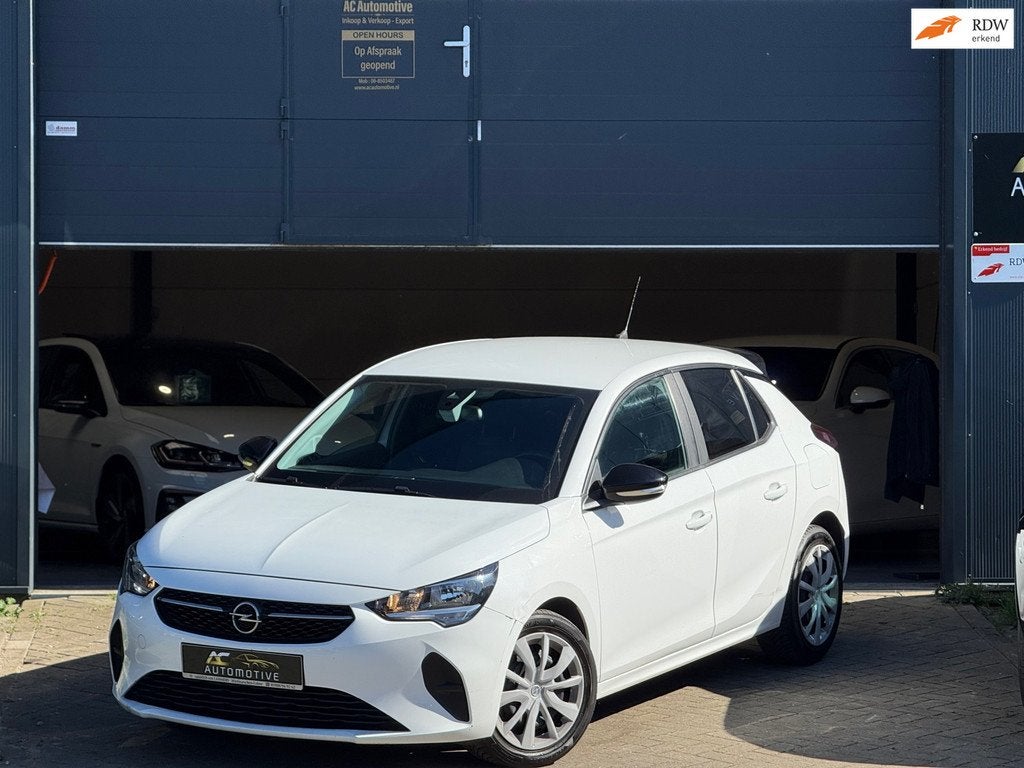 Opel Corsa 1.5 D Edition Carplay,Camera,Bj 2019, Auto's, Opel, Voorwielaandrijving, Gebruikt, Wit, 102 pk