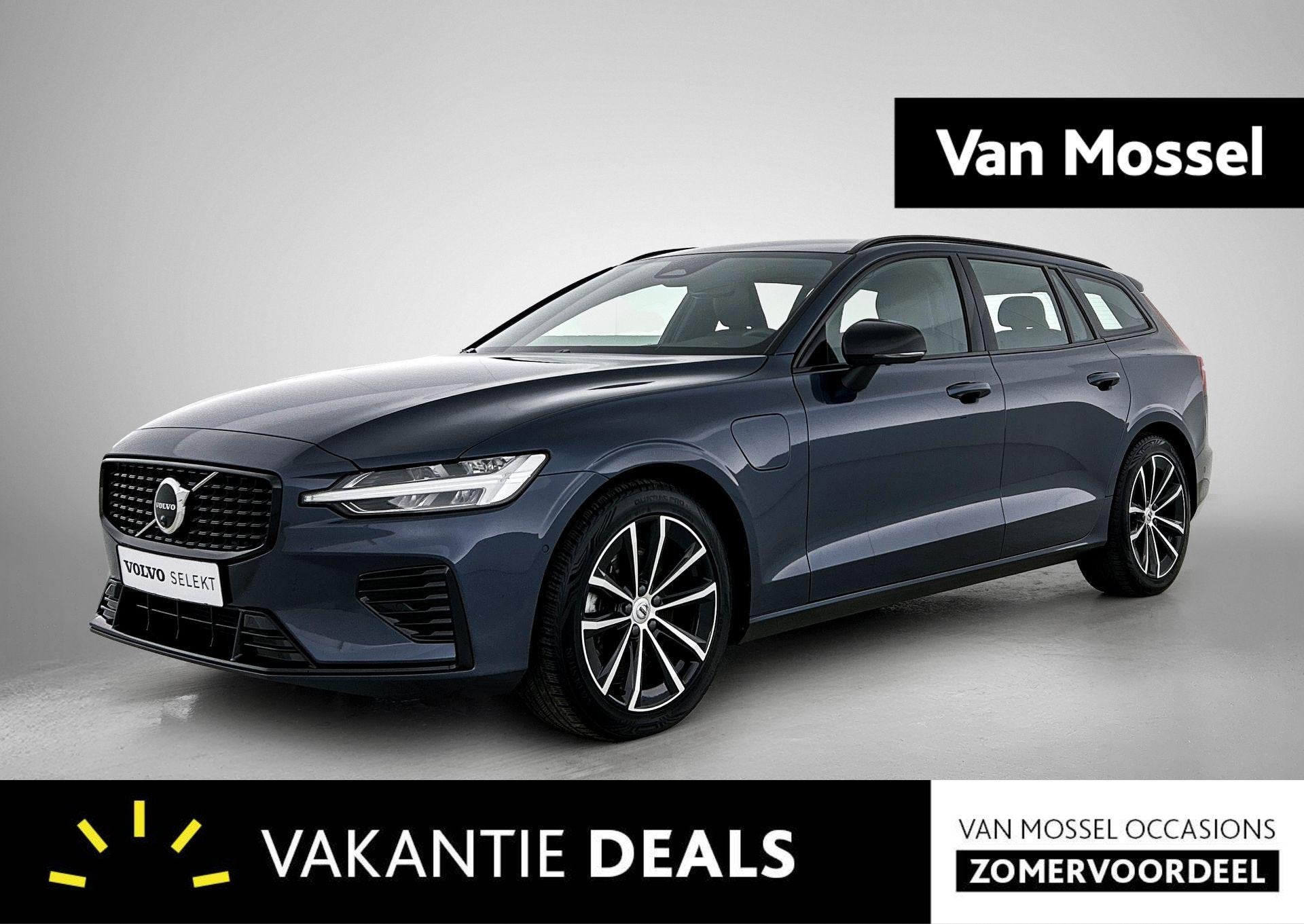 Volvo V60 2.0 T6 Plug-in hybrid AWD Plus Dark, Auto's, Automaat, 12 maanden, Gebruikt, Euro 6
