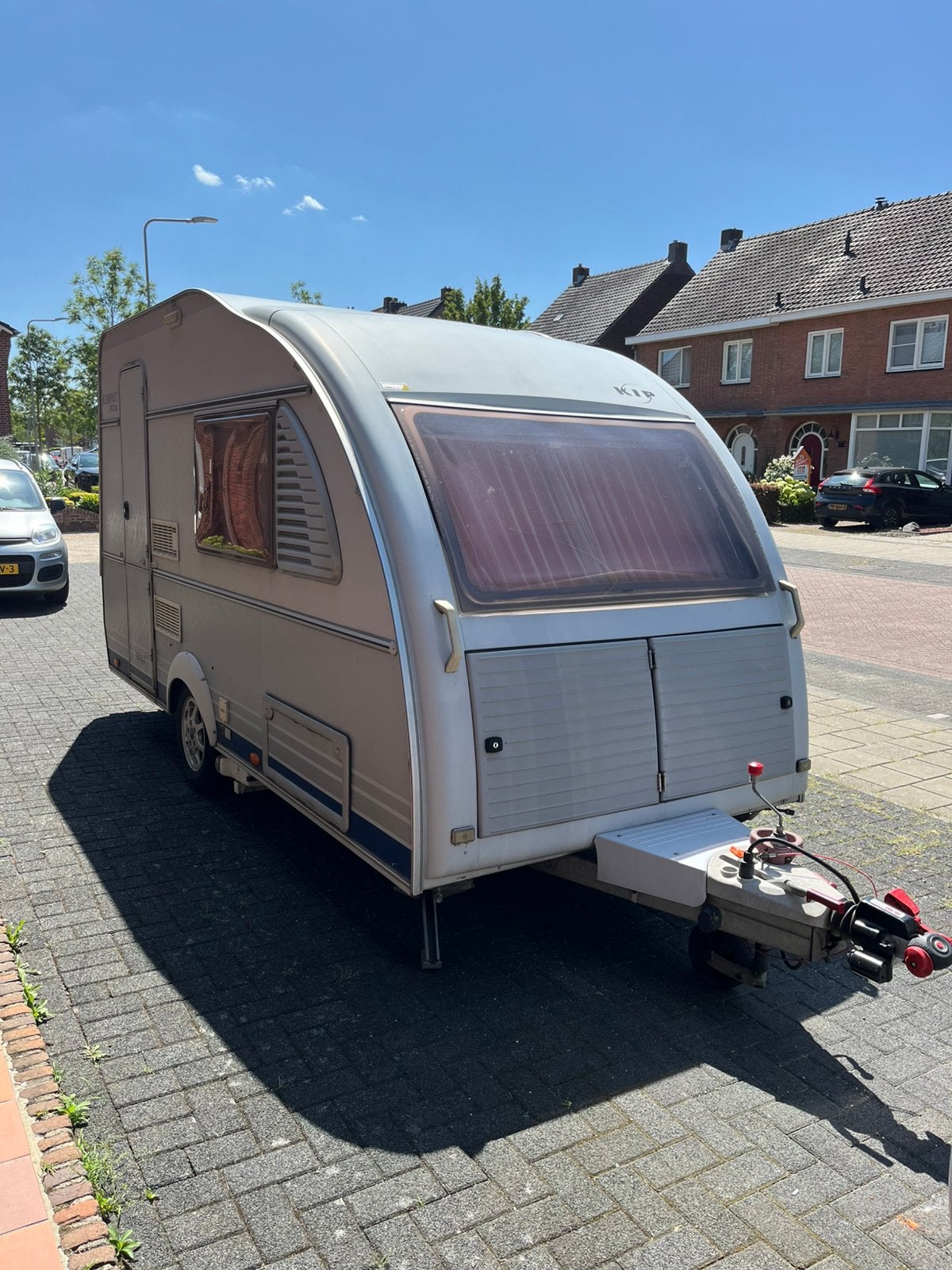Kip Kompakt 37 EK met mover 2001, Caravans en Kamperen, Caravans, Standaardzit, Kip, Tot en met 2, Particulier