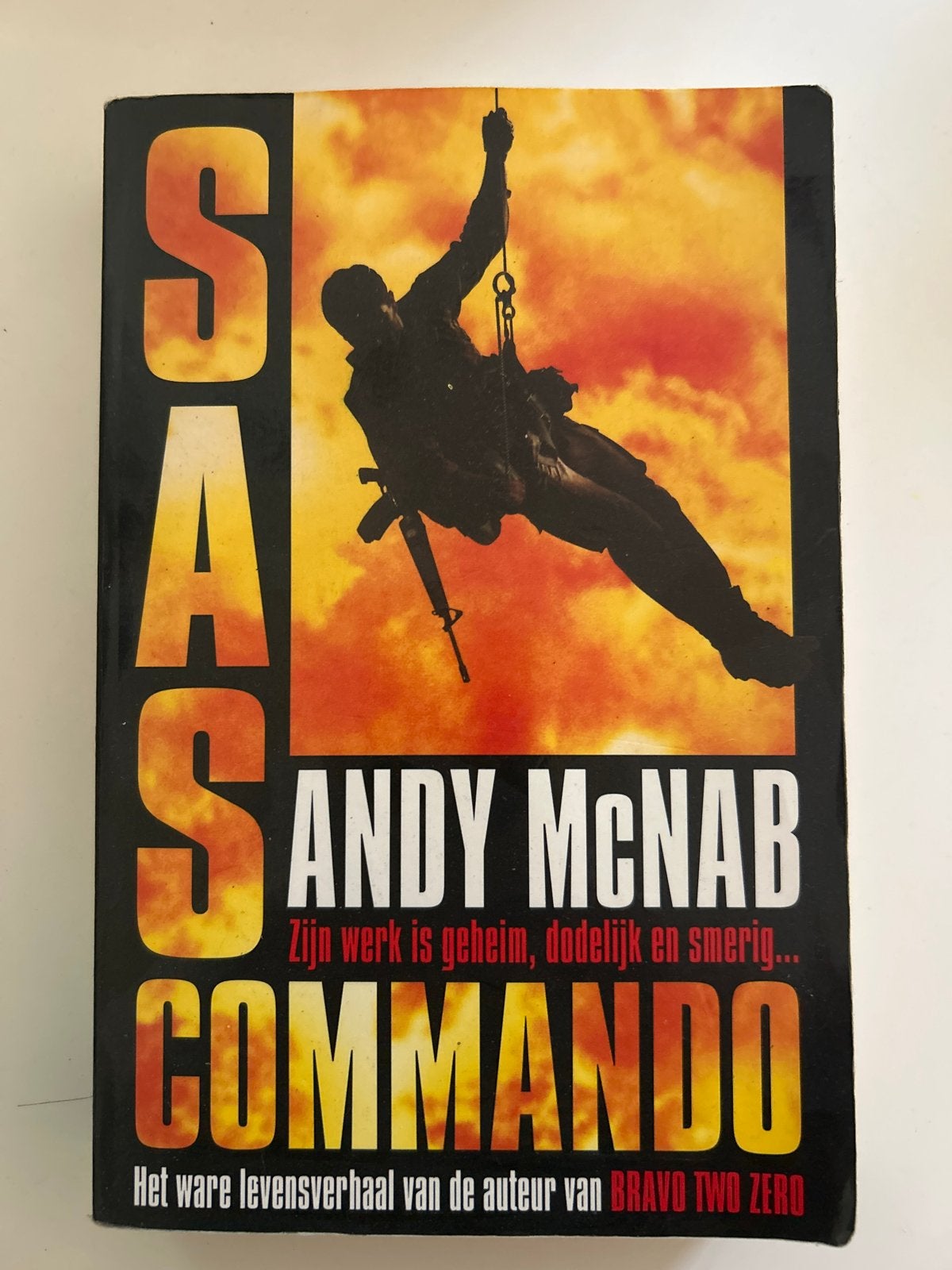 SAS Commando - Andy McNab (Boek), Ophalen of Verzenden, Gelezen