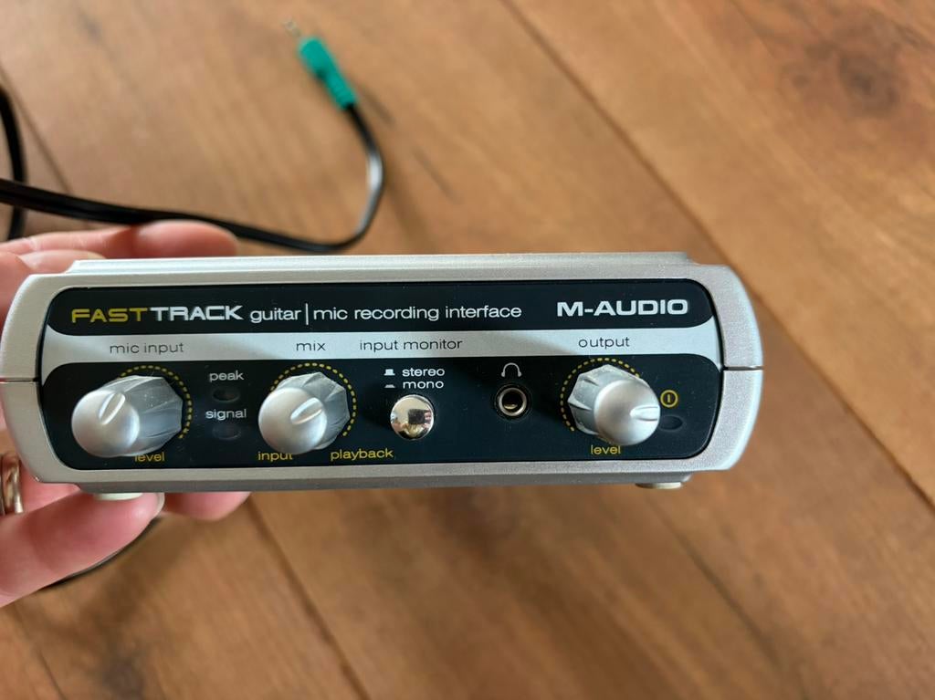M-Audio Fast Track USB Audio Interface, Ophalen, Zo goed als nieuw